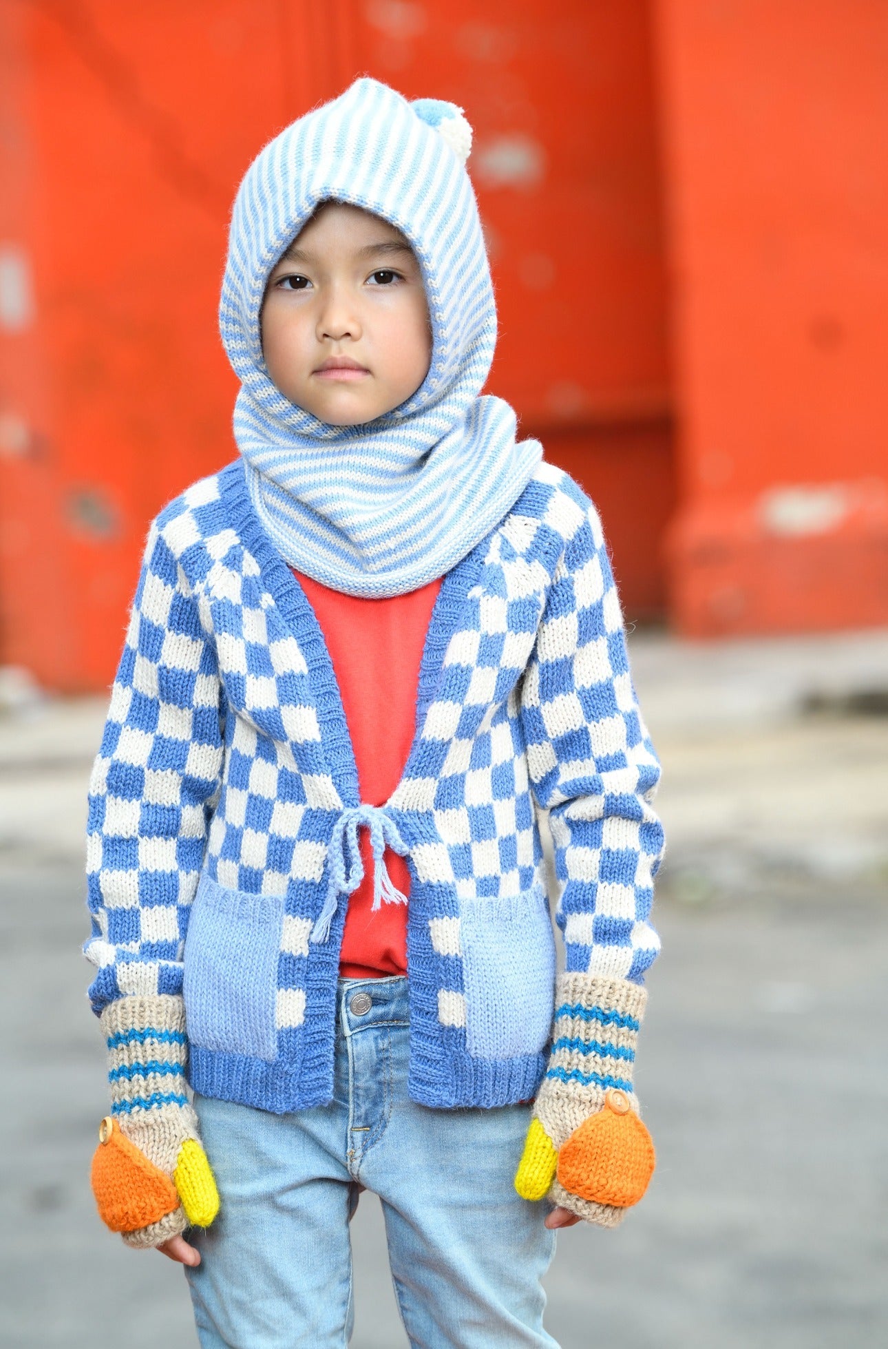 Checked Cardigan - Cabbages & Kings