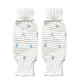 Hand Knit Pom Leg & Arm Warmers - Cabbages & Kings