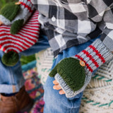 Kids Fingerless Fold - Over Mittens - Cabbages & Kings