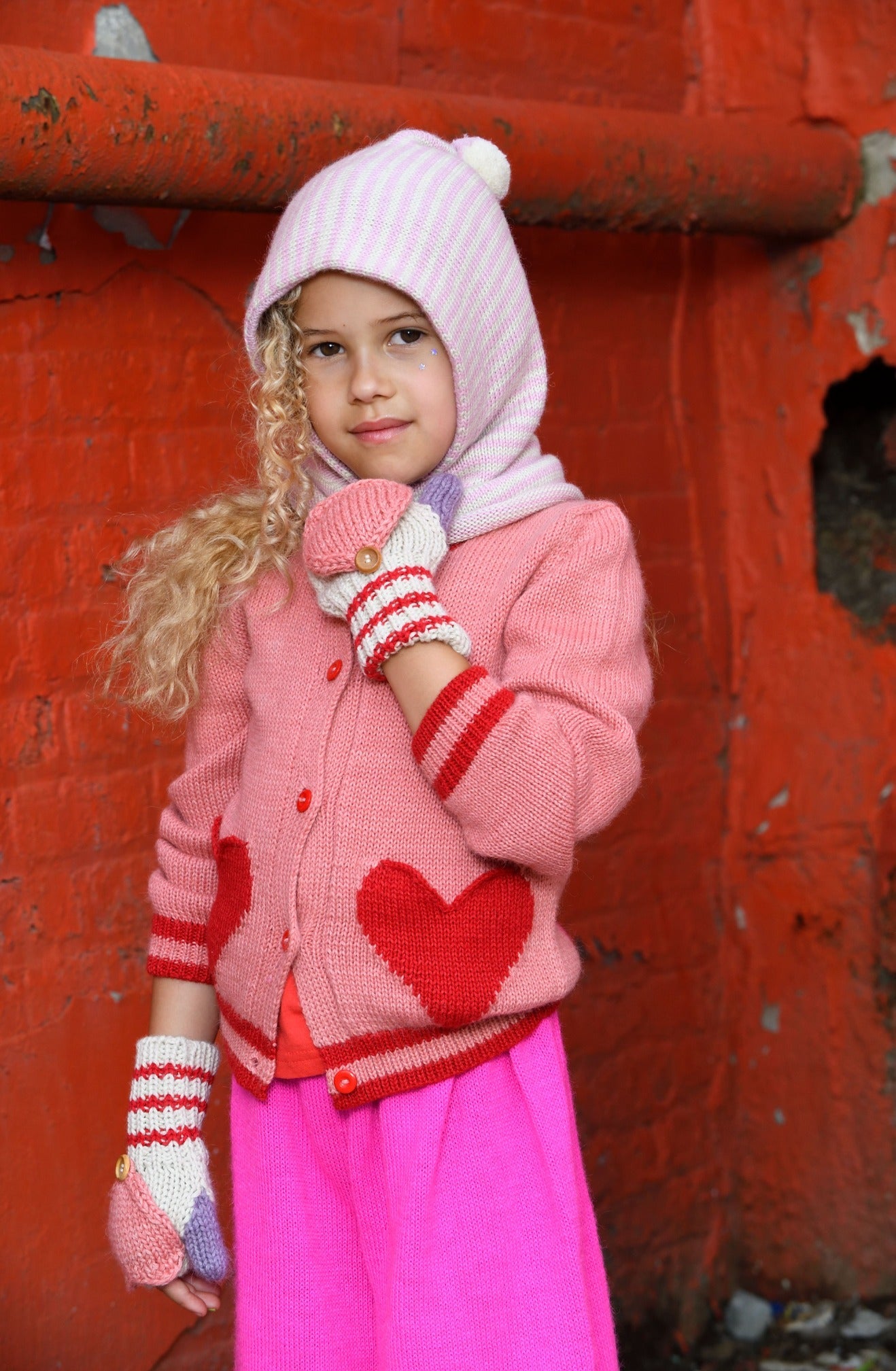 Nuevo Heart Cardigan - Cabbages & Kings