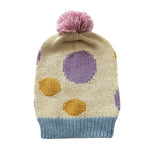 Polka Dot Pom Hat