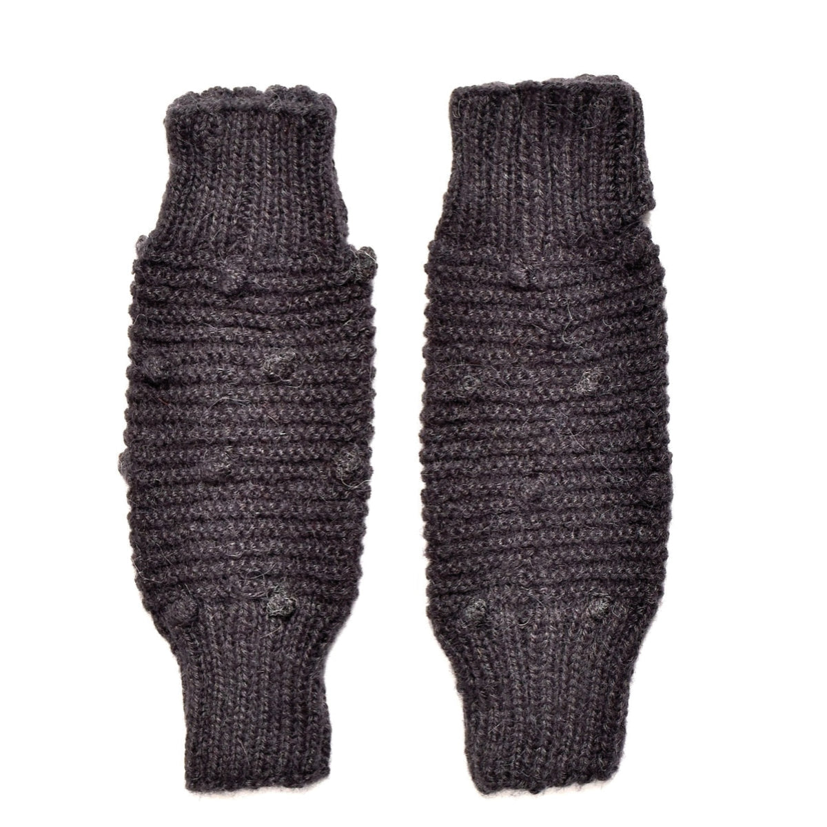 Hand Knit Pom Leg & Arm Warmers