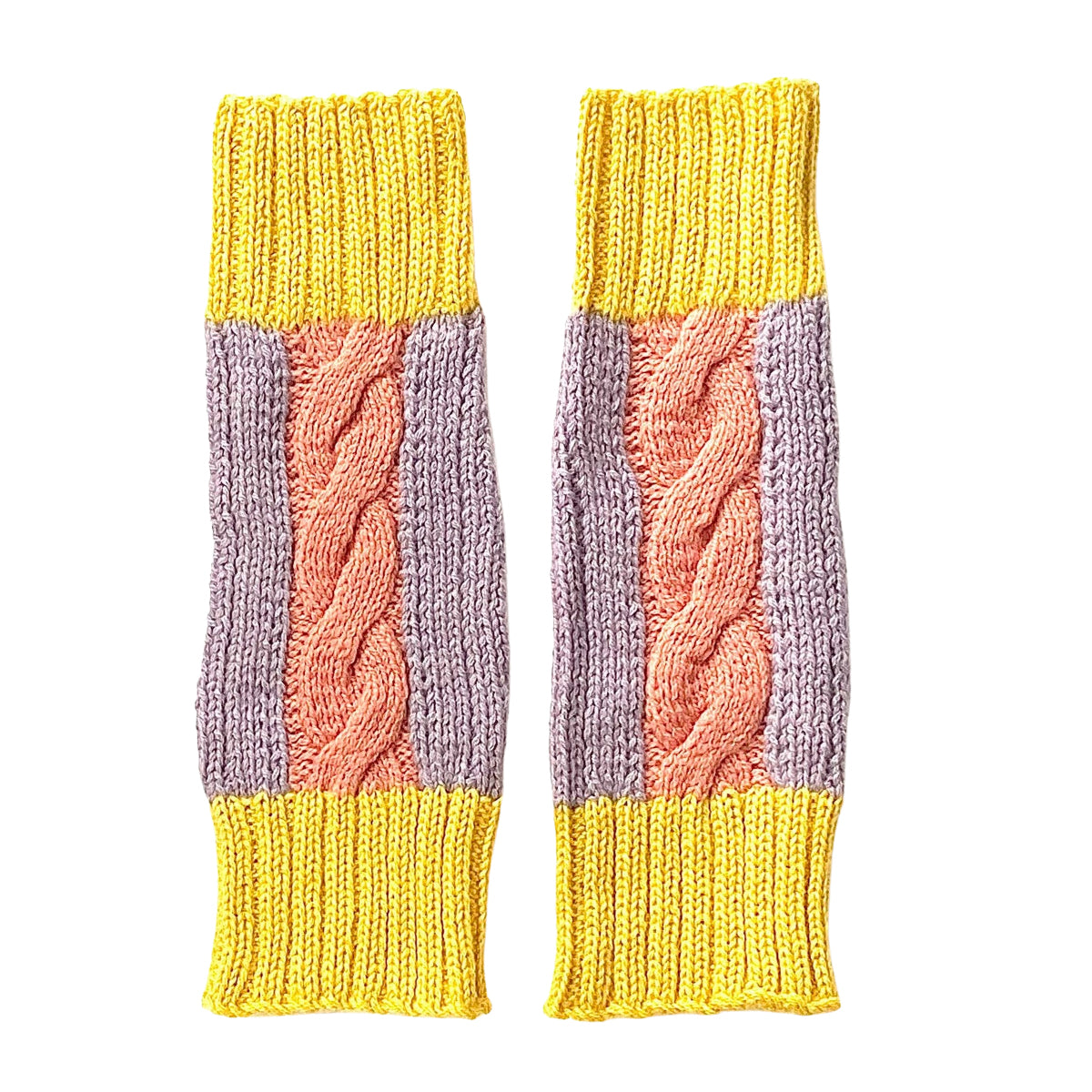 Cable Knit Leg & Arm Warmers