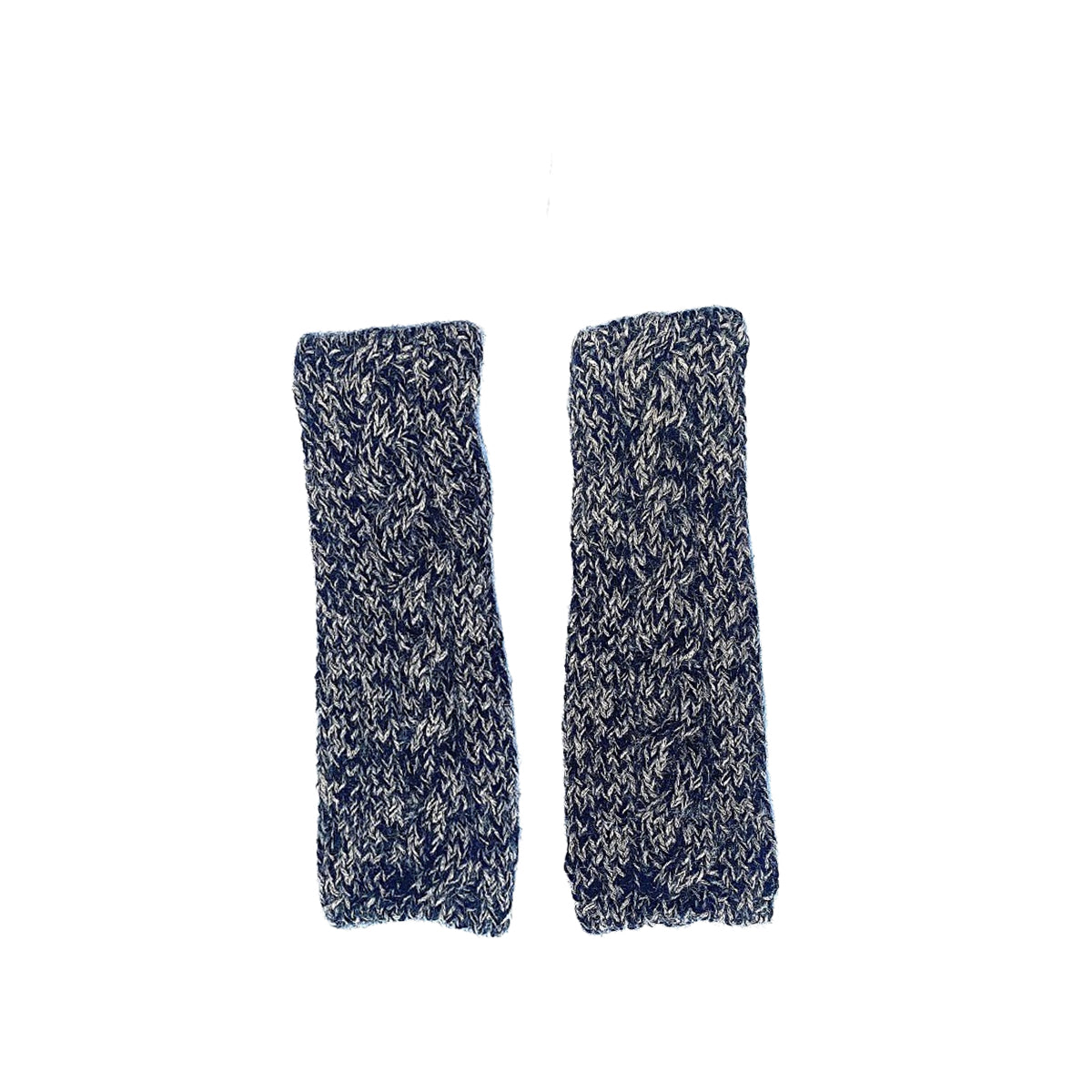 Women & Kids Speckled Cable Knit Fingerless Gloves