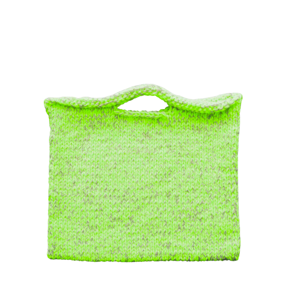 Hand-Knit Cotton Bag