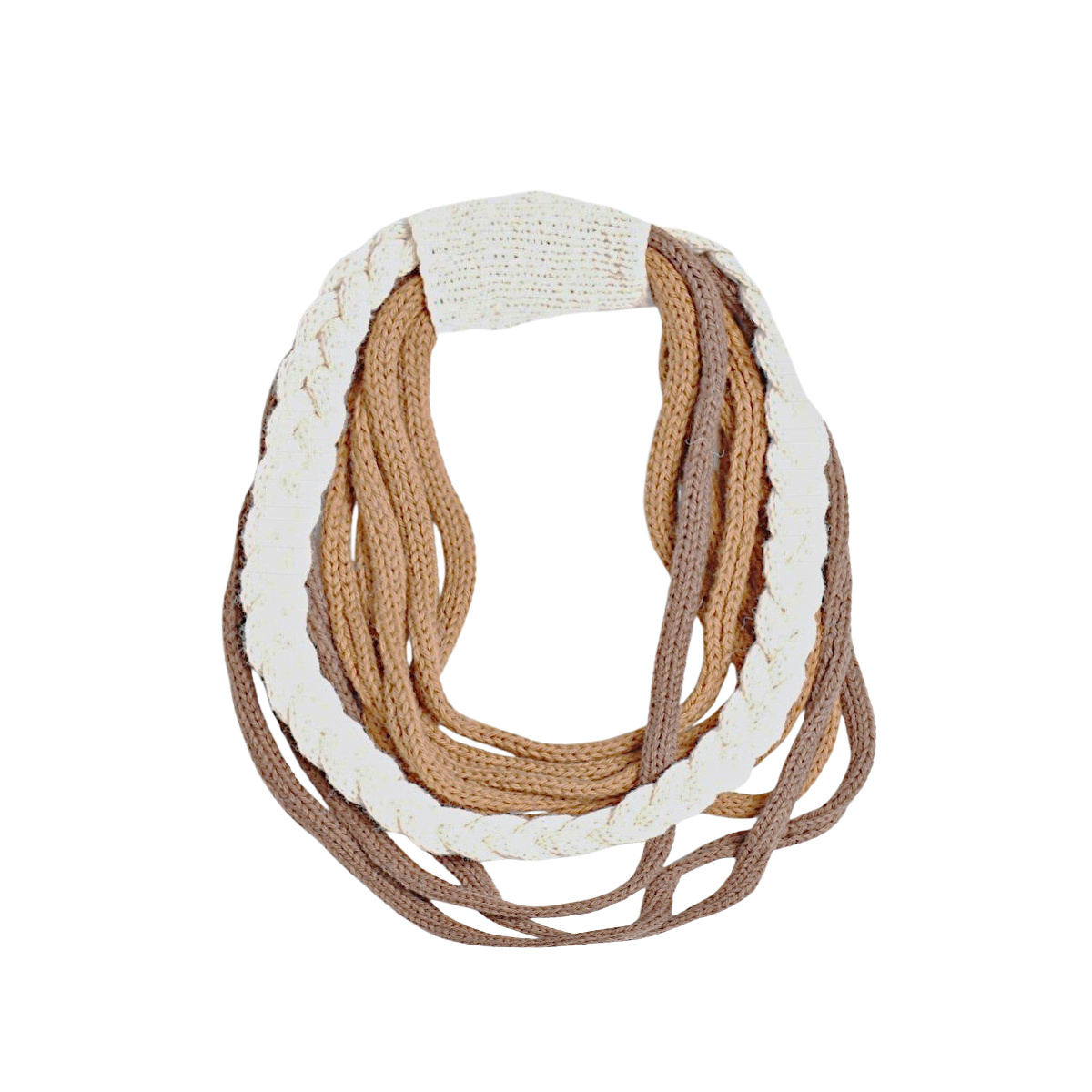 Hand Knit Cotton Necklace