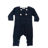 Four Button Bib Romper