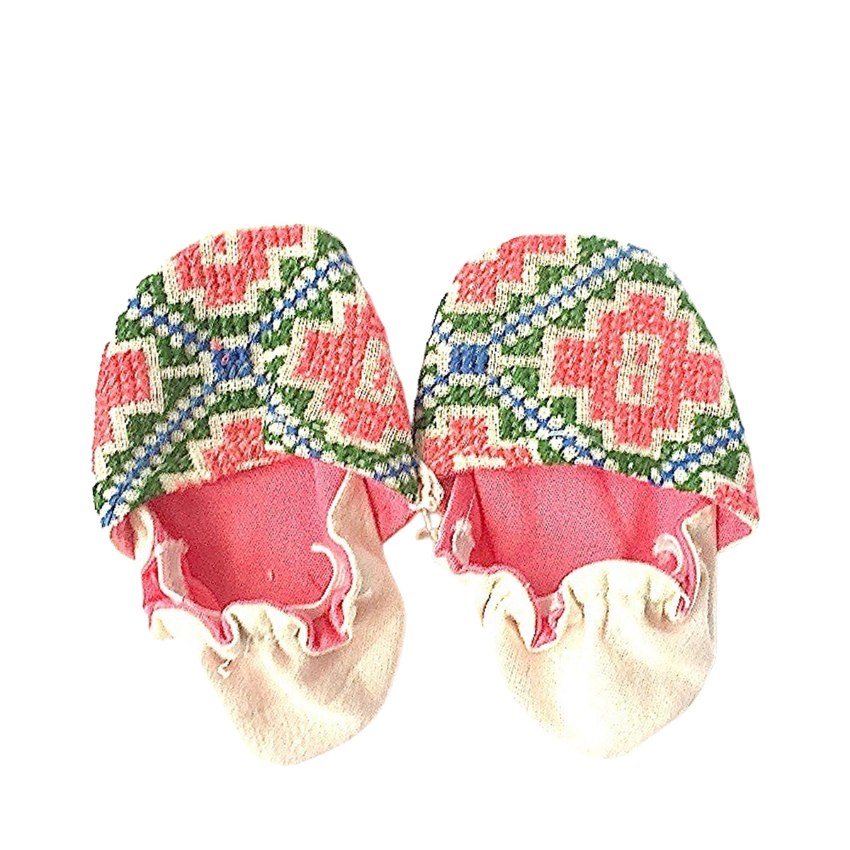 Handmade Embroidered Baby Shoes