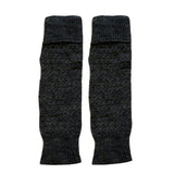 Hand-Knit Grey Leg & Arm Warmers