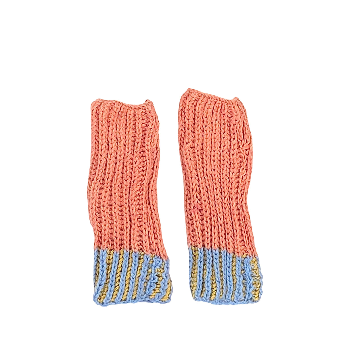 Kids Cable Knit Fingerless Gloves