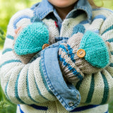 Striped Alpaca Cardigan