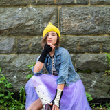 Hand Knit Pom Leg & Arm Warmers