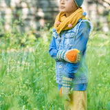 Kids Fingerless Fold-Over Mittens