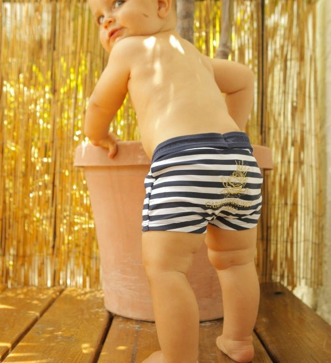 Boys Logo Swim Shorts - Cabbages & Kings