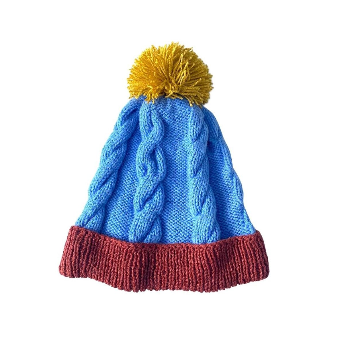 Cable Knit Pom Hats - Cabbages & Kings