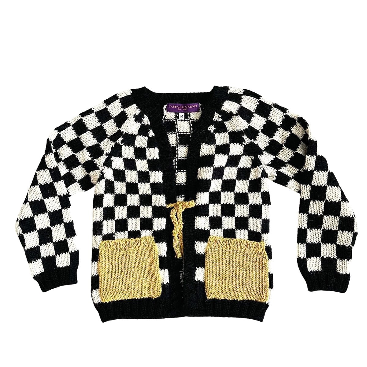 Checked Cardigan - Cabbages & Kings