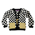 Checked Cardigan - Cabbages & Kings