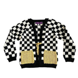 Checked Cardigan - Cabbages & Kings