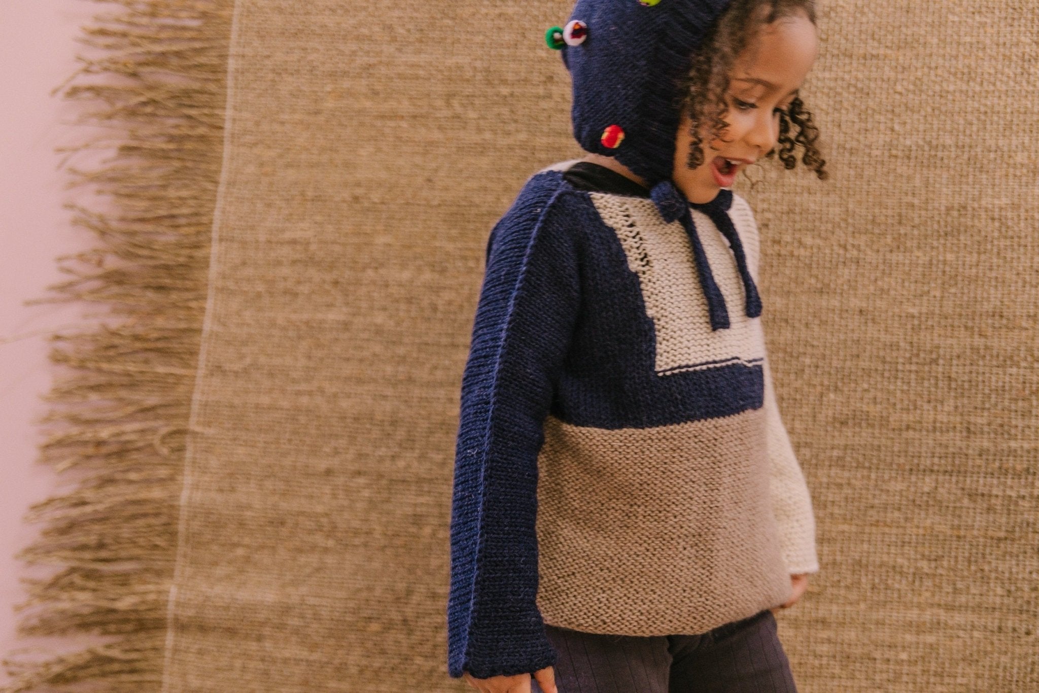 Color Block Sweater - Cabbages & Kings