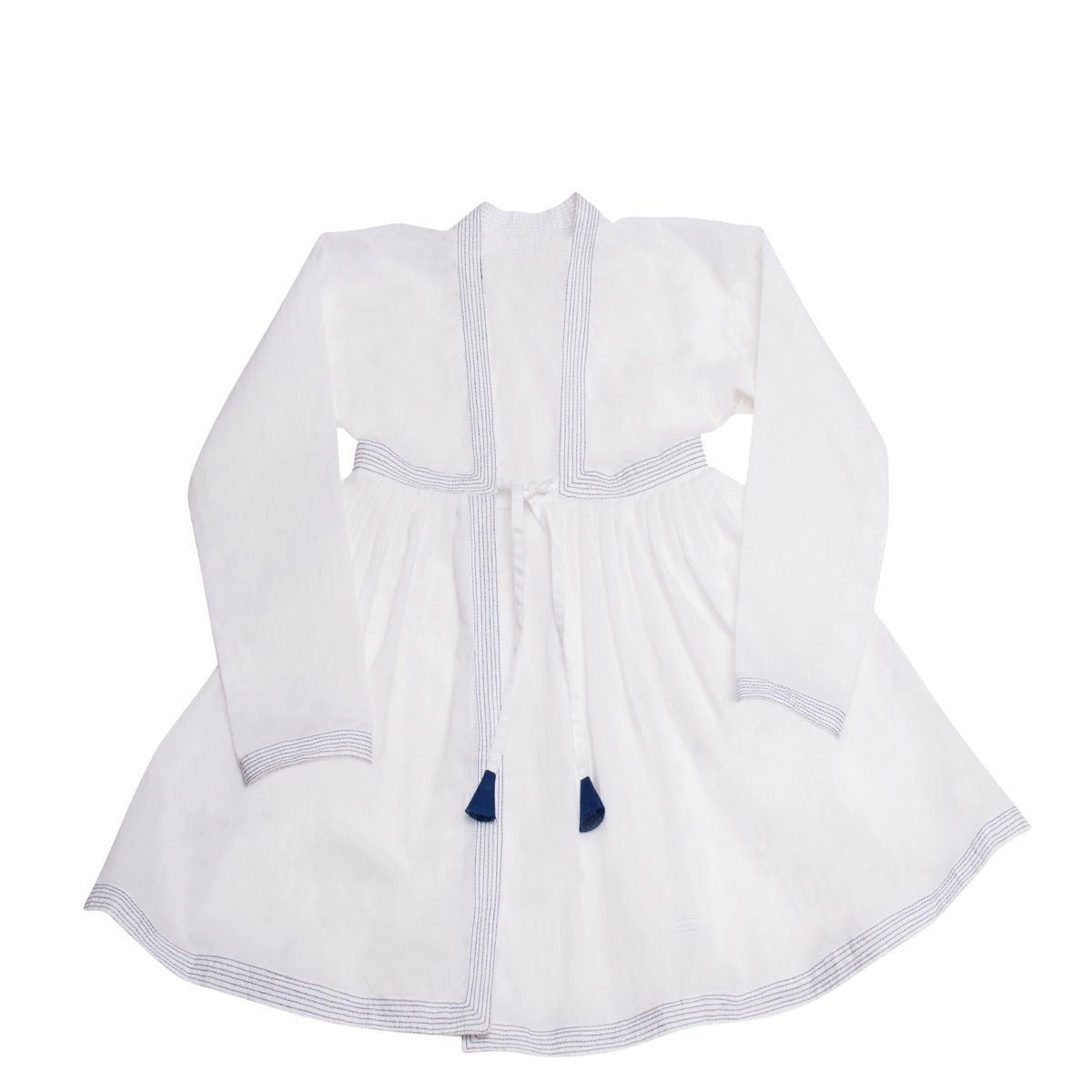 Cotton Tassel Wrap Dress - Cabbages & Kings