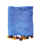 Double Wrap Dangling Pom Scarf - Cabbages & Kings
