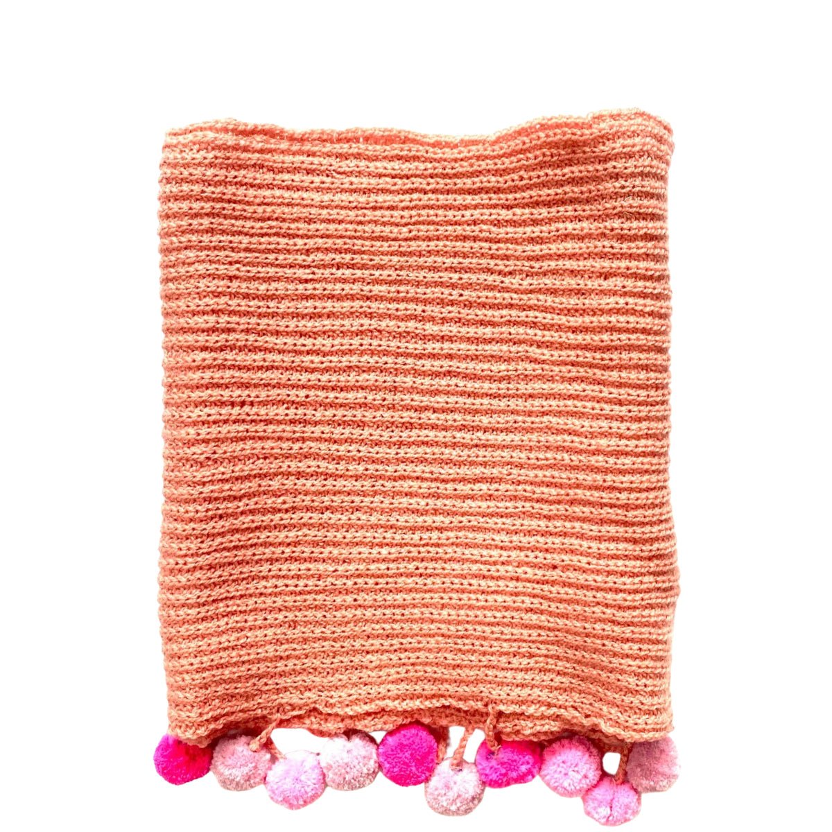 Double Wrap Dangling Pom Scarf - Cabbages & Kings