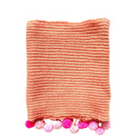 Double Wrap Dangling Pom Scarf - Cabbages & Kings