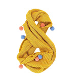 Double Wrap Pom Scarf - Cabbages & Kings