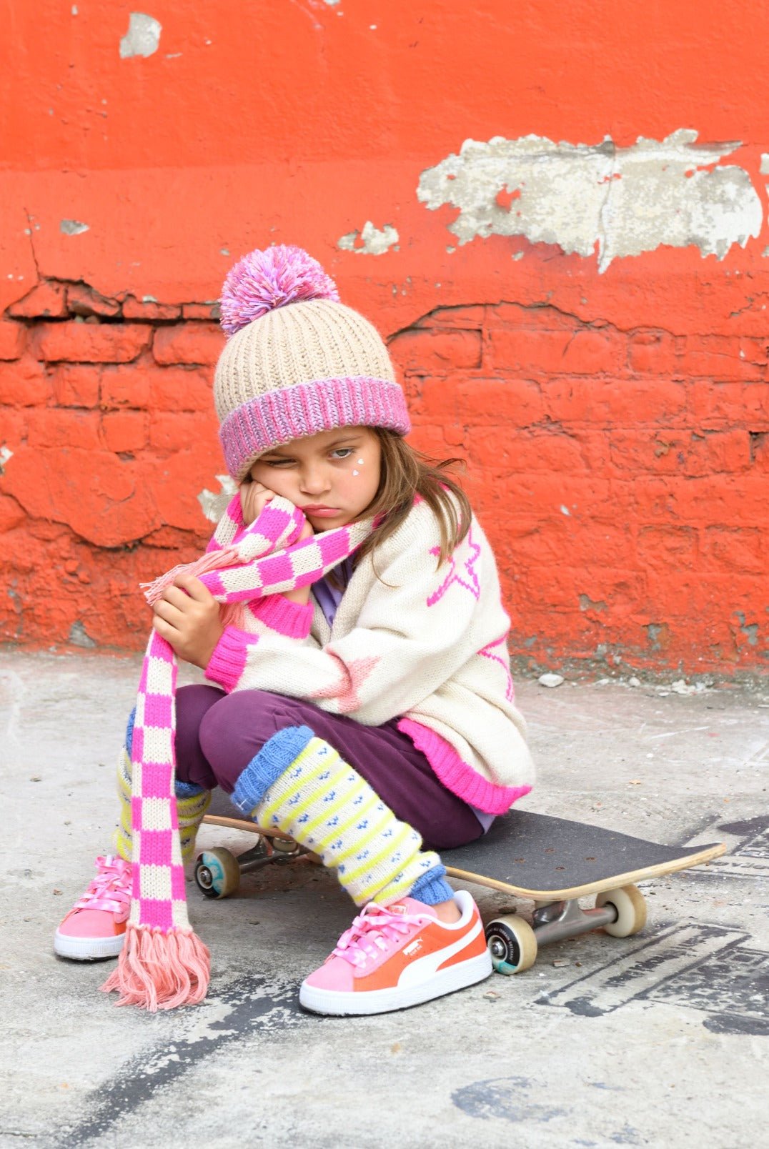 Flight Striped Leg Warmers - Cabbages & Kings