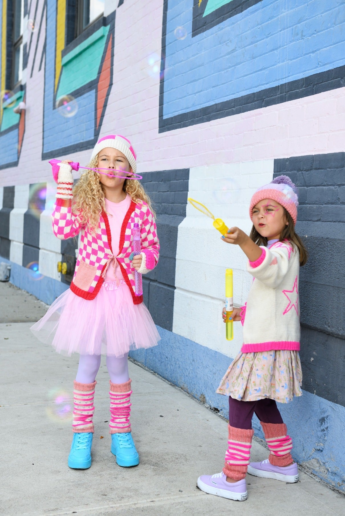Flight Striped Leg Warmers - Cabbages & Kings