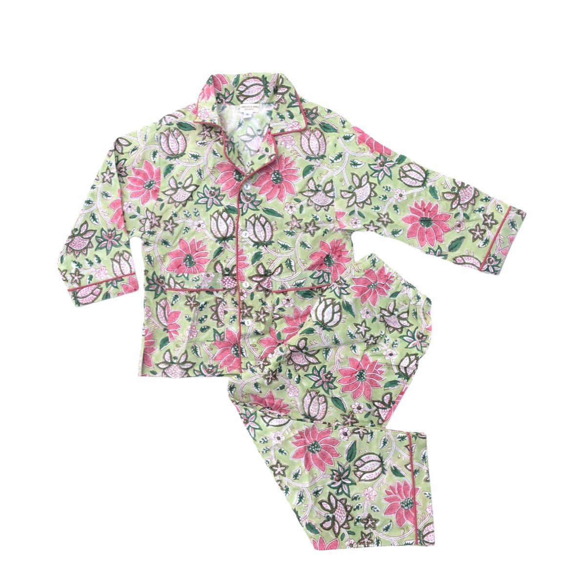 Floral Cotton Pajama Set - Cabbages & Kings