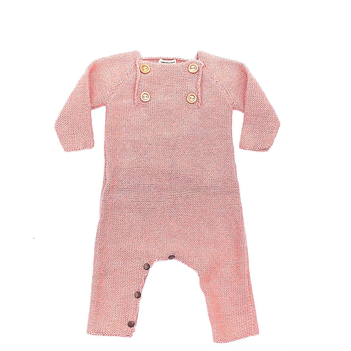 Four Button Bib Romper - Cabbages & Kings