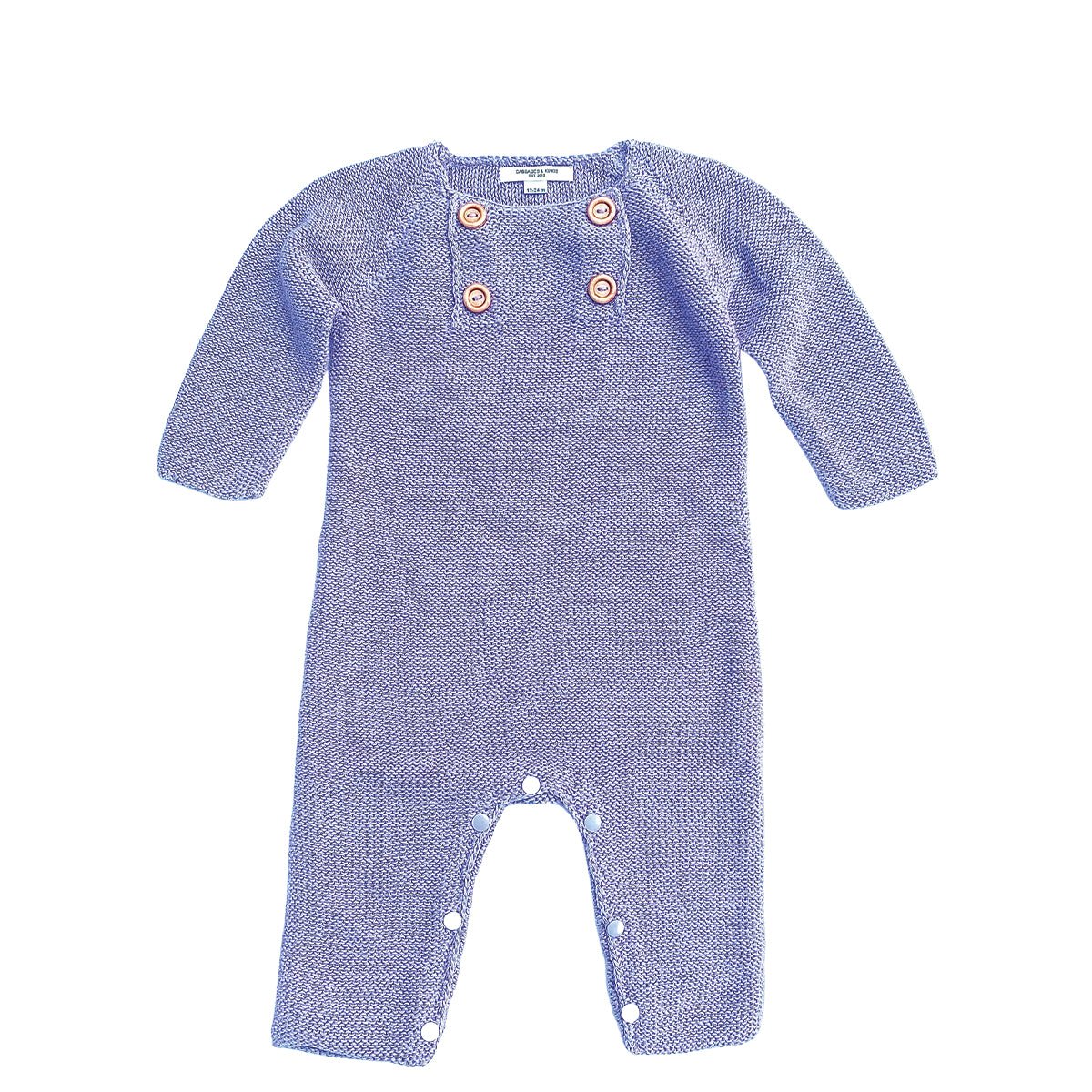Four Button Bib Romper - Cabbages & Kings