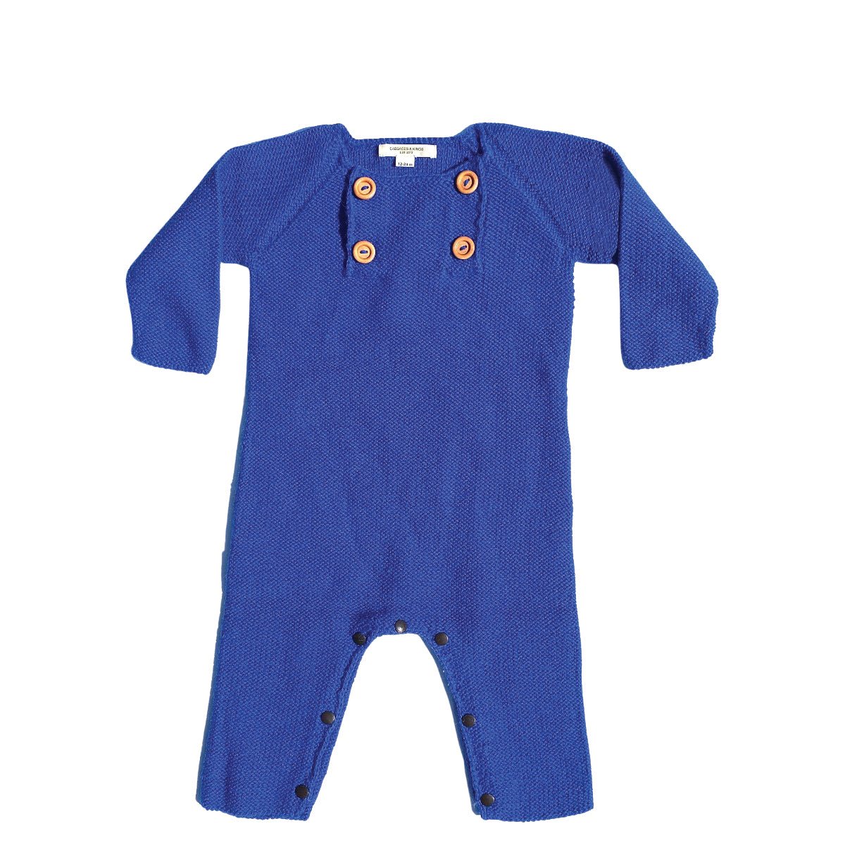 Four Button Bib Romper - Cabbages & Kings