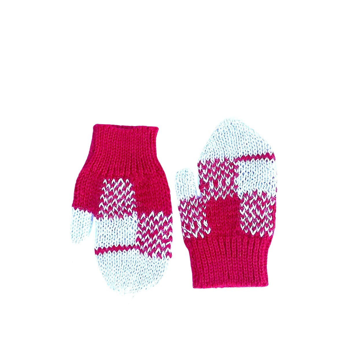 Gingham Mitten - Cabbages & Kings