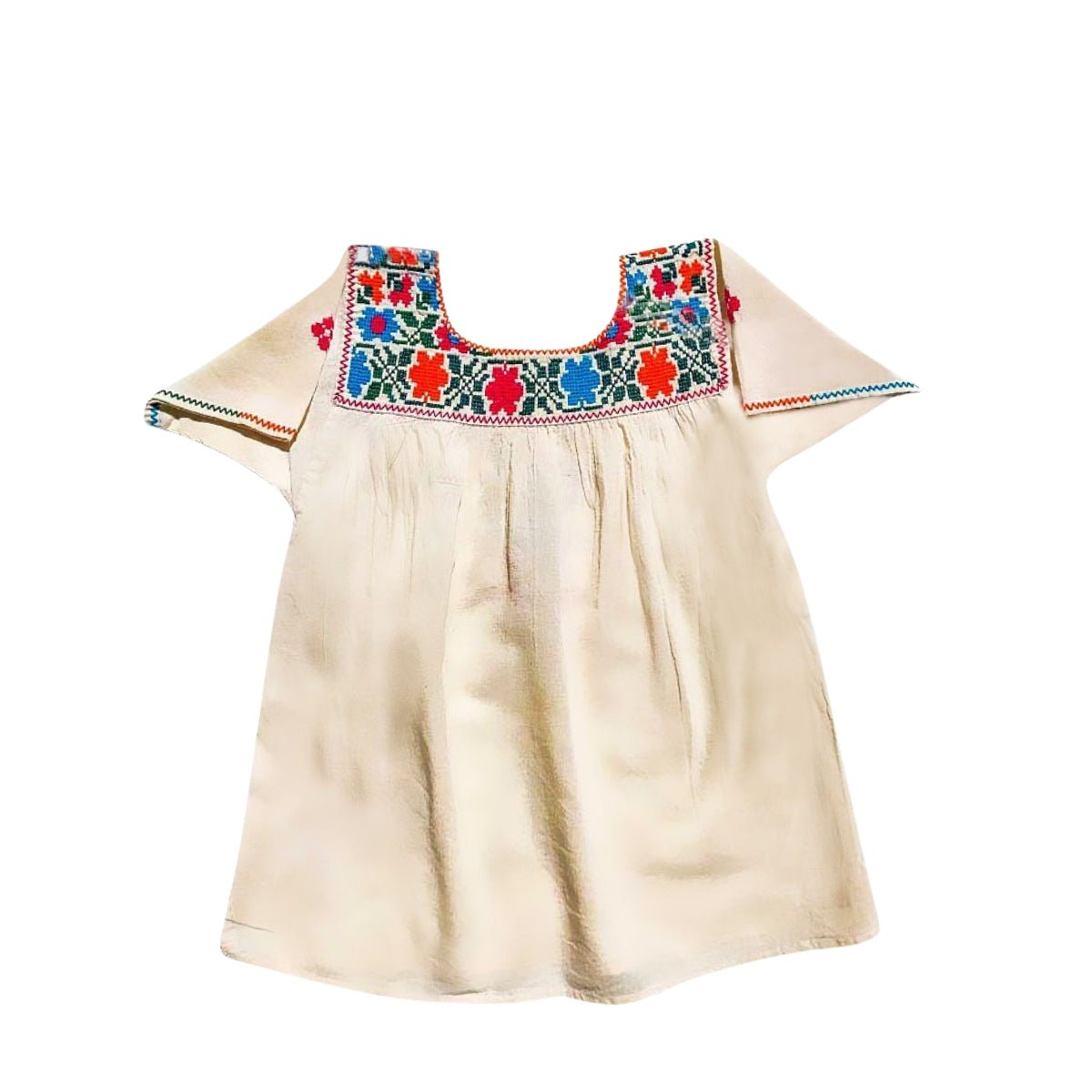 Hand Embroidered Scoop Blouse - Cabbages & Kings