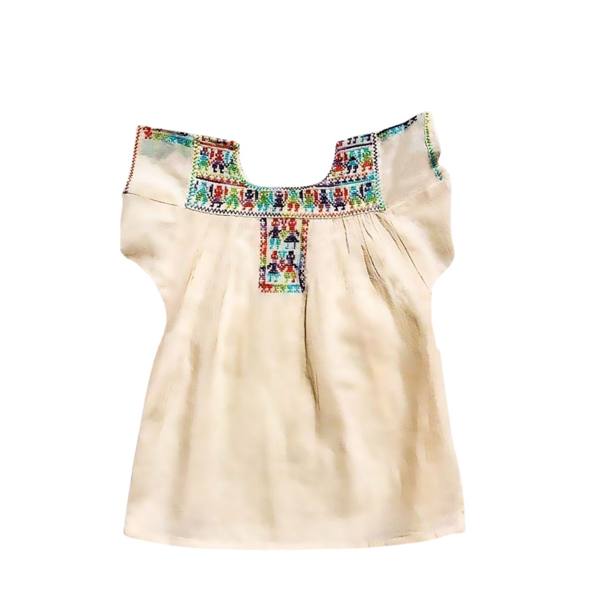 Hand Embroidered Scoop Blouse - Cabbages & Kings