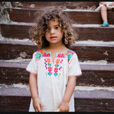 Hand Embroidered Scoop Blouse - Cabbages & Kings