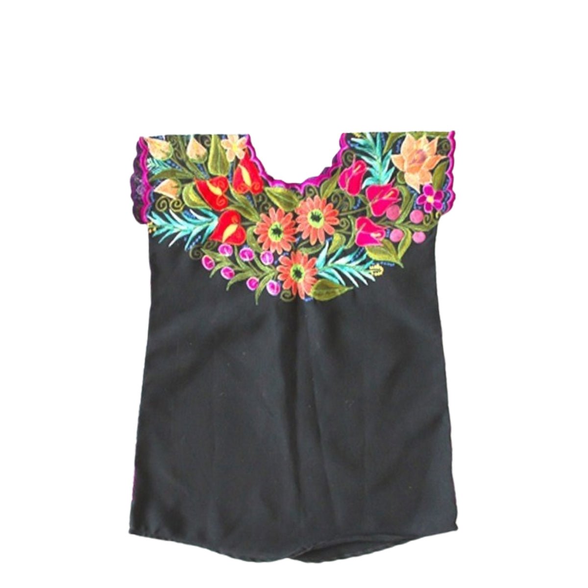 Hand Embroidered Silk Blouse - Cabbages & Kings