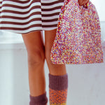 Hand - Knit Cotton Bag - Cabbages & Kings