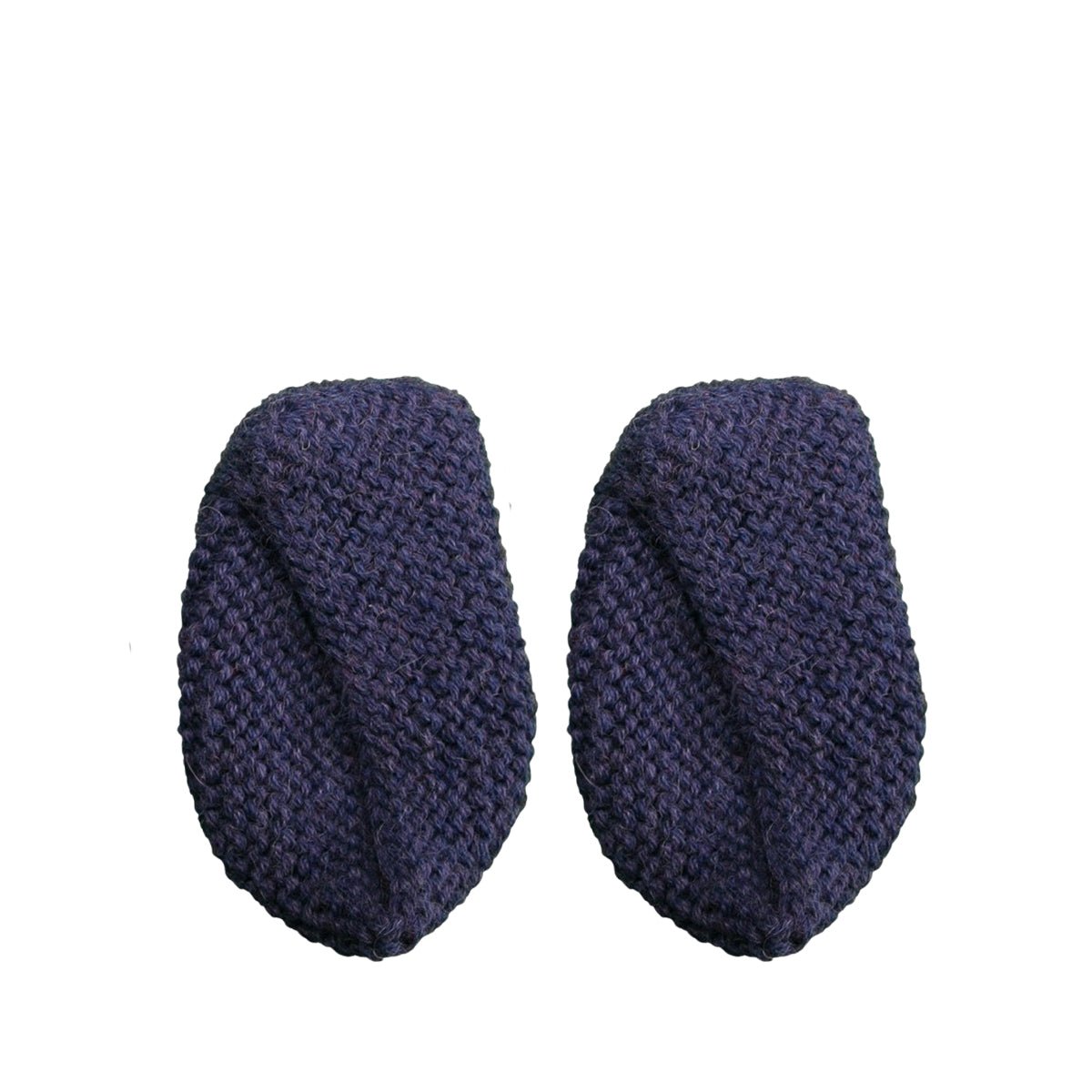 Hand - Knit Cross Baby Shoe - Cabbages & Kings