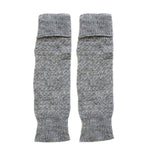 Hand - Knit Grey Leg & Arm Warmers - Cabbages & Kings