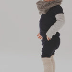 Hand - Knit Grey Leg & Arm Warmers - Cabbages & Kings