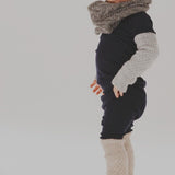 Hand - Knit Grey Leg & Arm Warmers - Cabbages & Kings