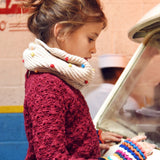 Hand - Knit Multi - Colored Fingerless Gloves - Cabbages & Kings
