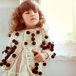 Hand - Knit Pom Cardigan - Cabbages & Kings