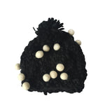 Hand - Knit Pom Hat - Cabbages & Kings