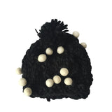 Hand - Knit Pom Hat - Cabbages & Kings