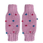 Hand Knit Pom Leg & Arm Warmers - Cabbages & Kings