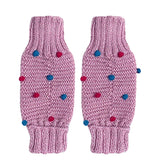 Hand Knit Pom Leg & Arm Warmers - Cabbages & Kings